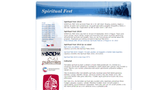 Desktop Screenshot of festival.spiritualy.cz