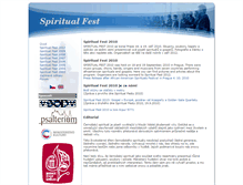 Tablet Screenshot of festival.spiritualy.cz